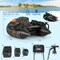 Portable Inflatable Fishing Boat with 3 Detachable Storage Boxes and Fish Finder Holder